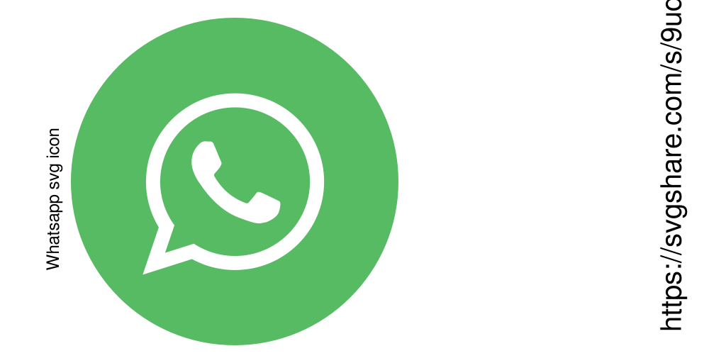 Whatsapp Svg Icon Svgshare Com